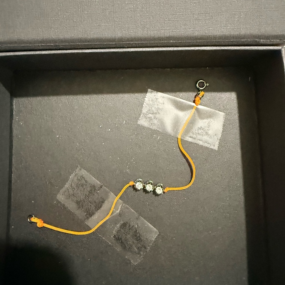 Zara Black and orange Size S bracelet